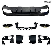 Τuning πίσω διαχύτης με μαύρες μπούκες για Mercedes AMG GLE GLS W167 19+ - DMb791 - Sellzone.bg Τuning πίσω διαχύτης με μαύρες μπούκες για Mercedes AMG GLE GLS W167 19+ - DMb791